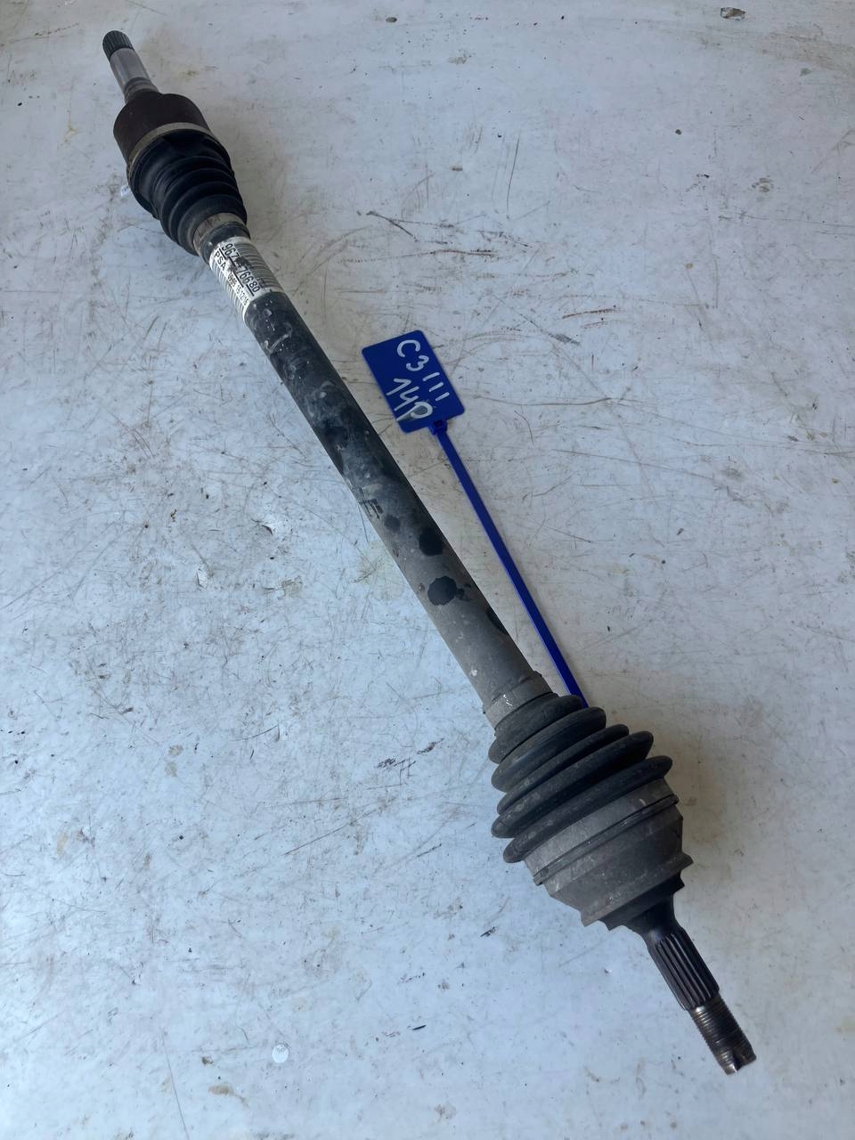 semi-axis right CITROEN C3 III 1.2 VTI 9677476680
