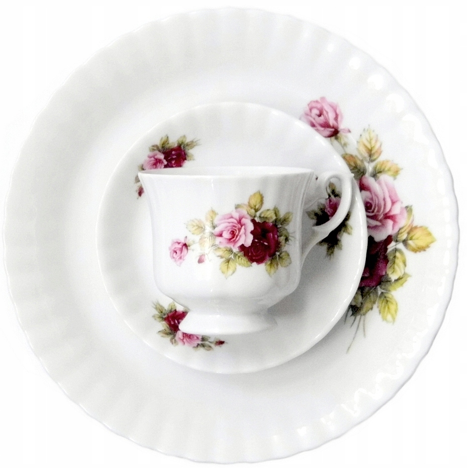 900 Serwis Kawowy 12/39E Iwona Chodzież Porcelana