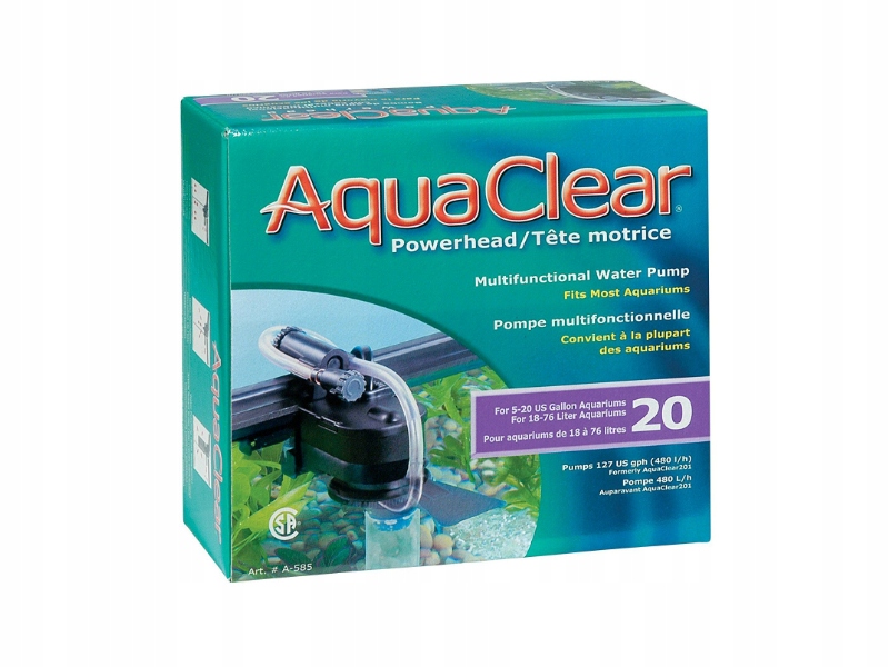 Levně Hagen AquaClear Powerhead 20 čerpadlo/turbína