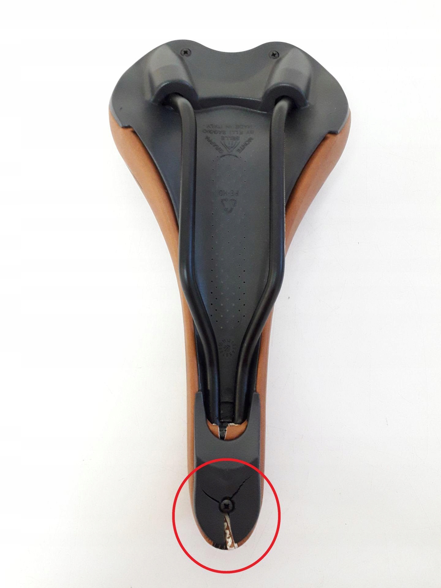 MONTE GRAPPA SIODEŁKO ROWEROWE LIBERTY Szerokość 130 mm