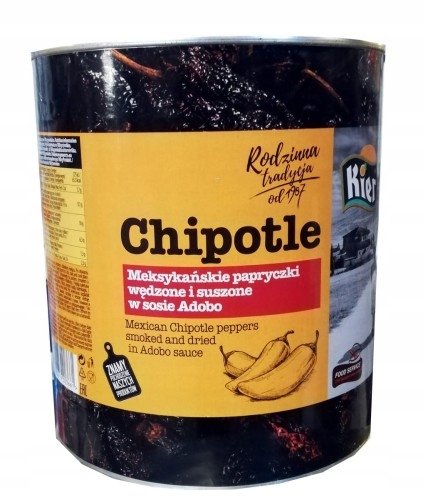 (dp) Chipotle Papričky Kier uzené 2800 g