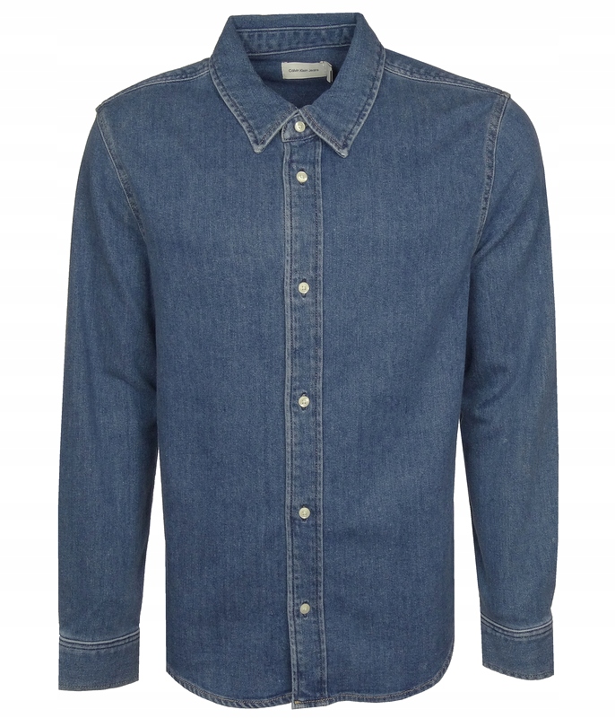 Calvin Klein Jeans pánská džínová košile, modrá, M