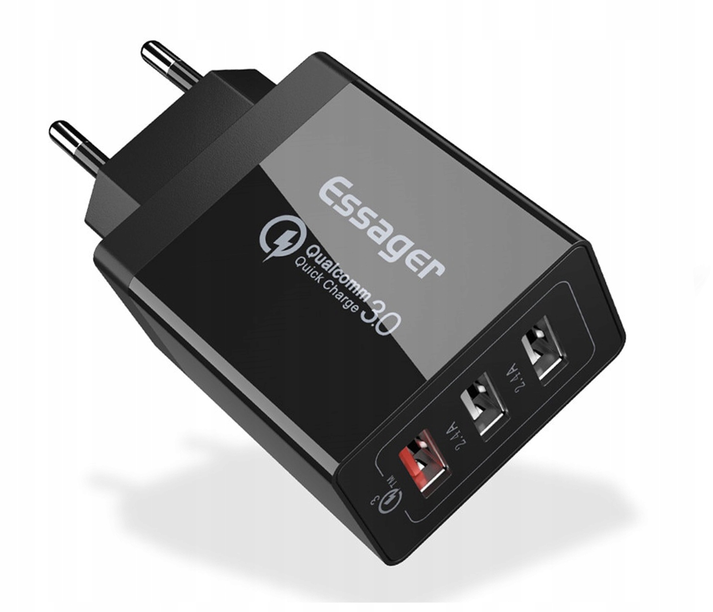 

Ładowarka sieciowa 3x Usb Essager 30W 2.4A+ Qc 3.0