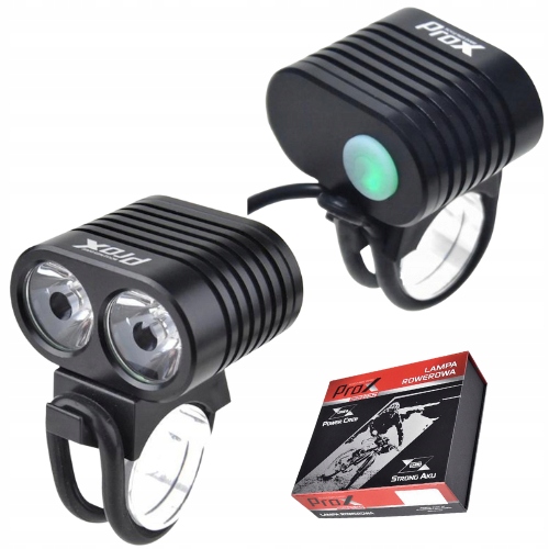 ProX Libra Lampka rowerowa przednia 2x Cree 1600 Lm 4400 mAh