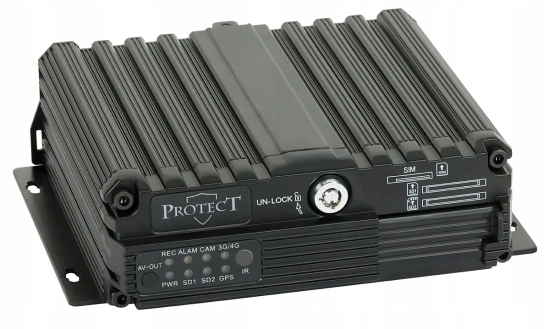 Rejestrator Mobilny Ahd, Pal, Ip PROTECT-308 4 Kanały