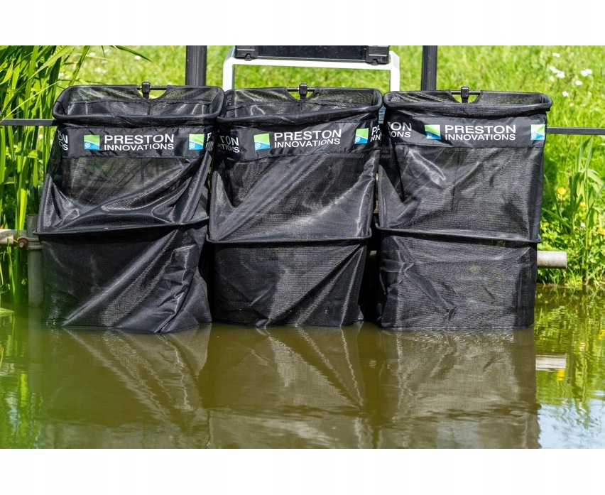 Sada 3 x Síť Carp Keepnet Pack 2,5 m Preston
