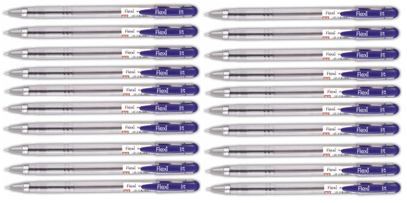 

Długopis Flexi ze skuwką 0,7 niebieski x 20 szt