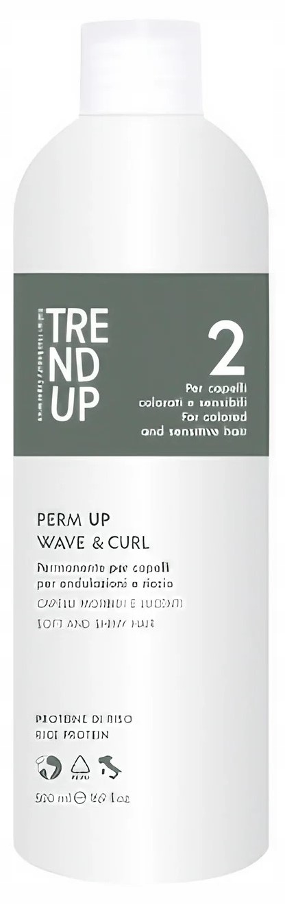 Trend Up Perm Up – Tekutina 2 pro profesionální trvalou ondulaci 500 ml