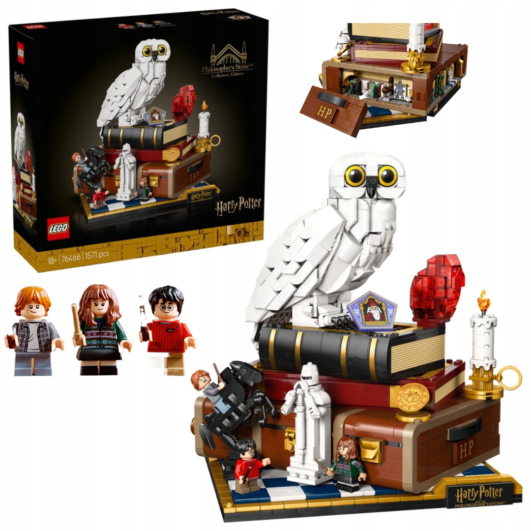 Lego 76466 Harry Potter Kámen filozofie sběratelská edice Sova