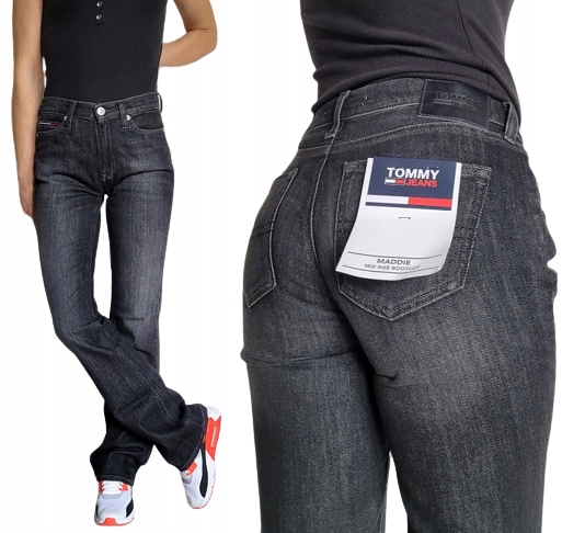 Tommy Hilfiger Maddie Bootcut zvony W26 L32 Xs/s široké nohavice