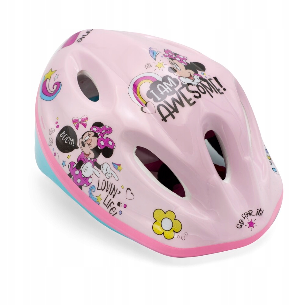 4x OCHRANIACZE KASK ROWEROWY DISNEY MINI MINNIE Rozmiar 52-56