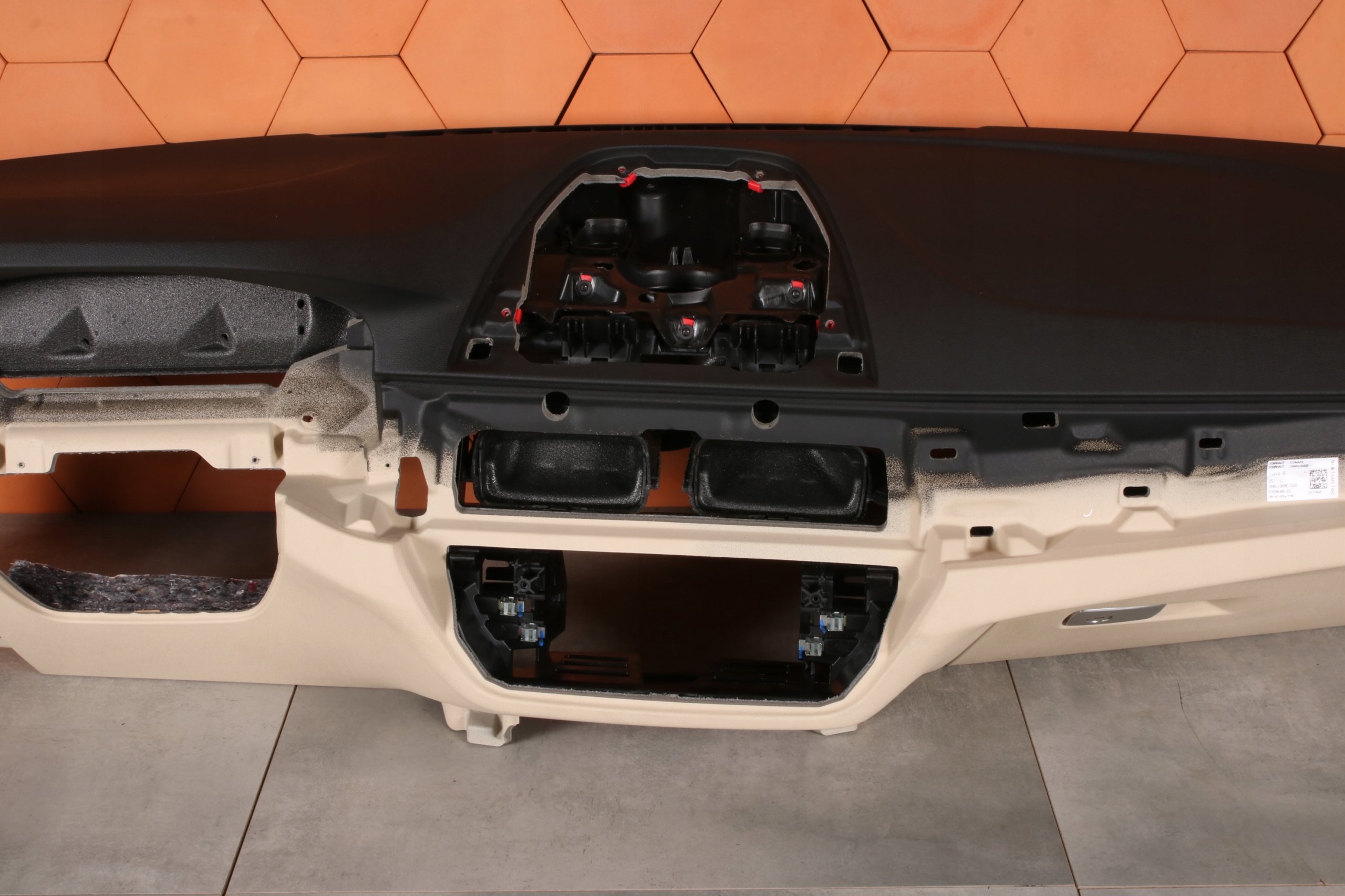 BMW 5 G30 G31 originál dashboard instrument panel console CANBERRABEIGE EUROPA