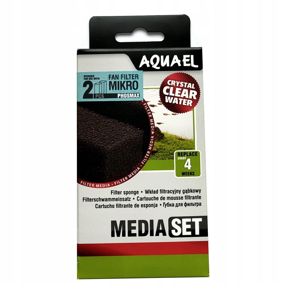 

Aquael Wkład gąbkowy Fan Mikro Plus Phosmax 2szt.