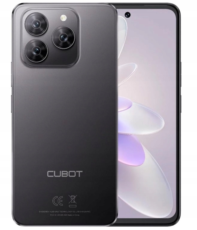 Smartfon Cubot Note 60 Android 15 16/128GB Nfc Dual Sim 4G 7,2" Etui Fhydro