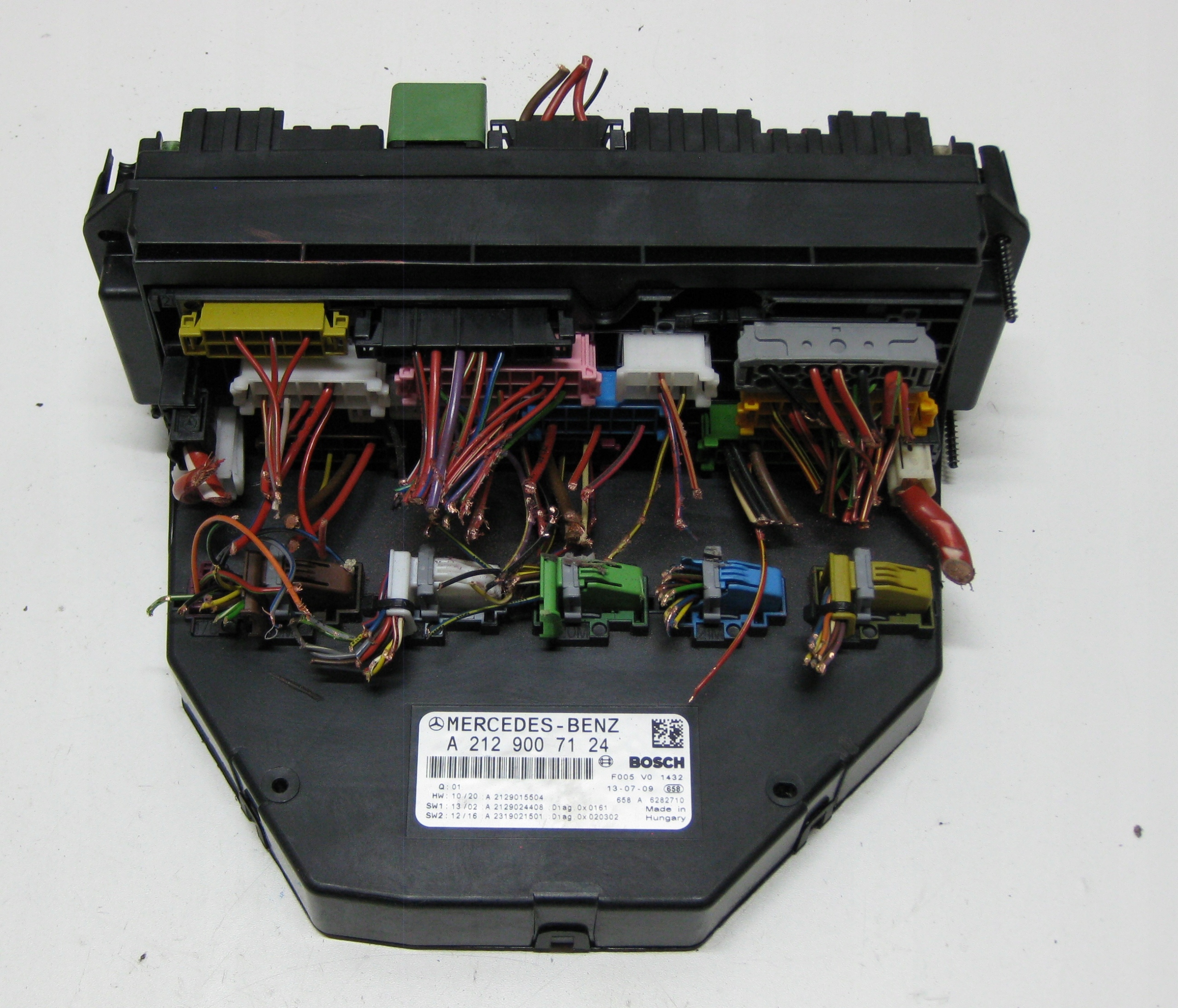 MERCEDES W212 LIFT E KLASA 13R module SAM control unit compartment A2129007124