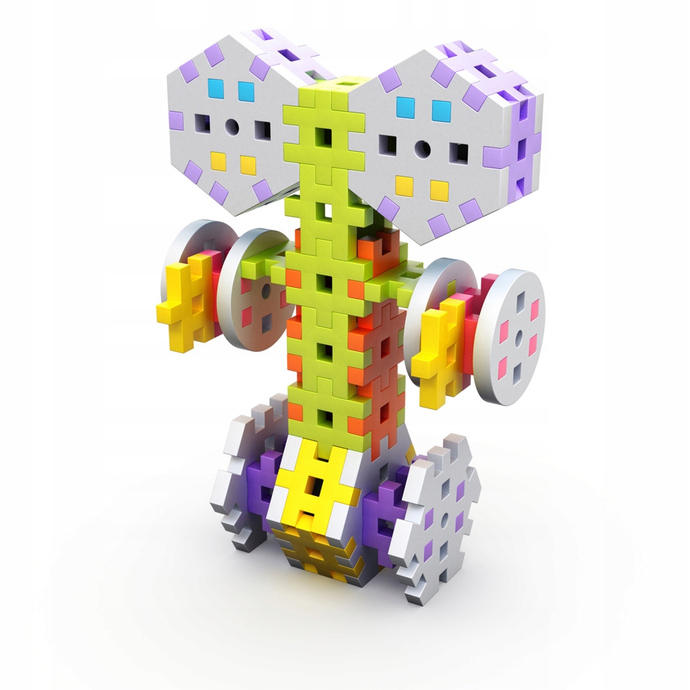 KLOCKI WAFLE Meli Basic Constructor 200 el. 50035 Kod producenta 50035