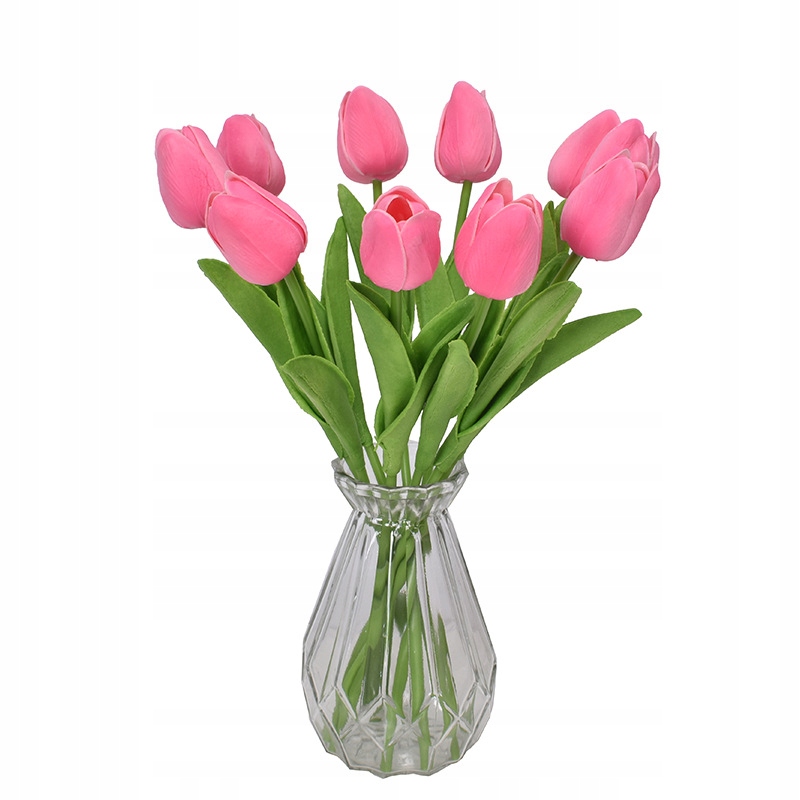 

Tulipan Tulipany Silikonowe Piękny Bukiet 9szt