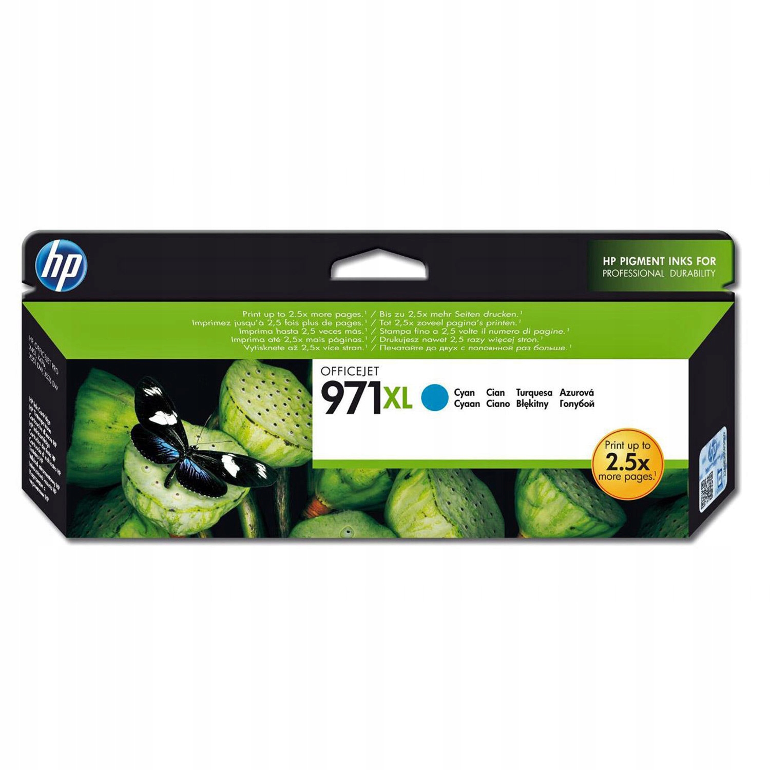 Tusz Hp CN626AE modrý (cyan)