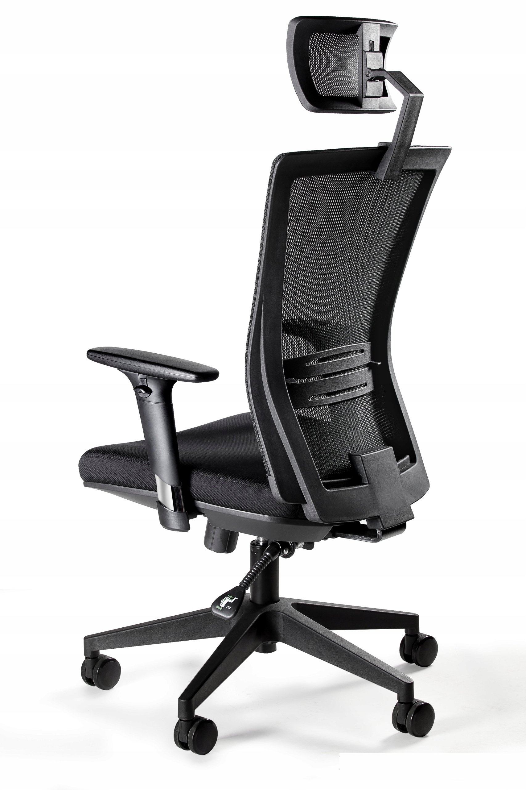 Fotel Ergonomiczny ERGONIC Czarny Biurowy Krzesło Kod producenta 1506H