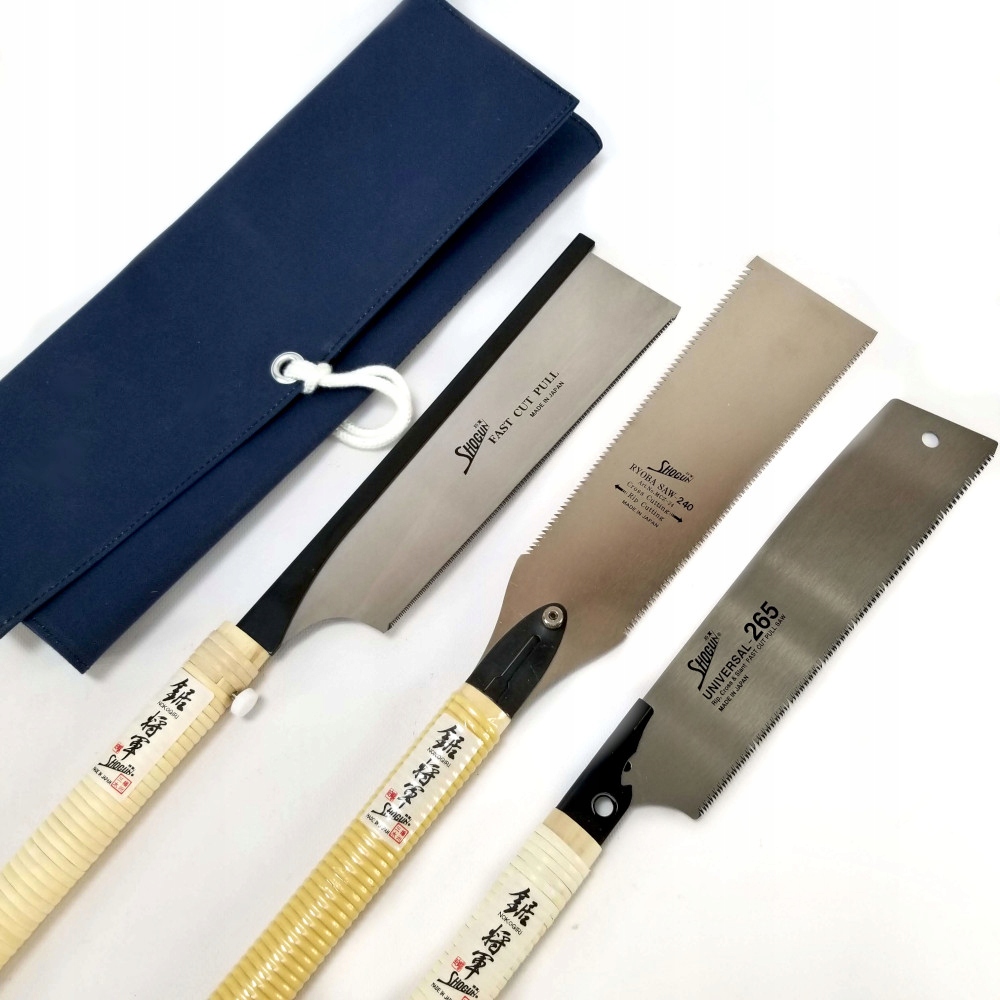 Sada 3 japonských pil Classic s krytem Shogun