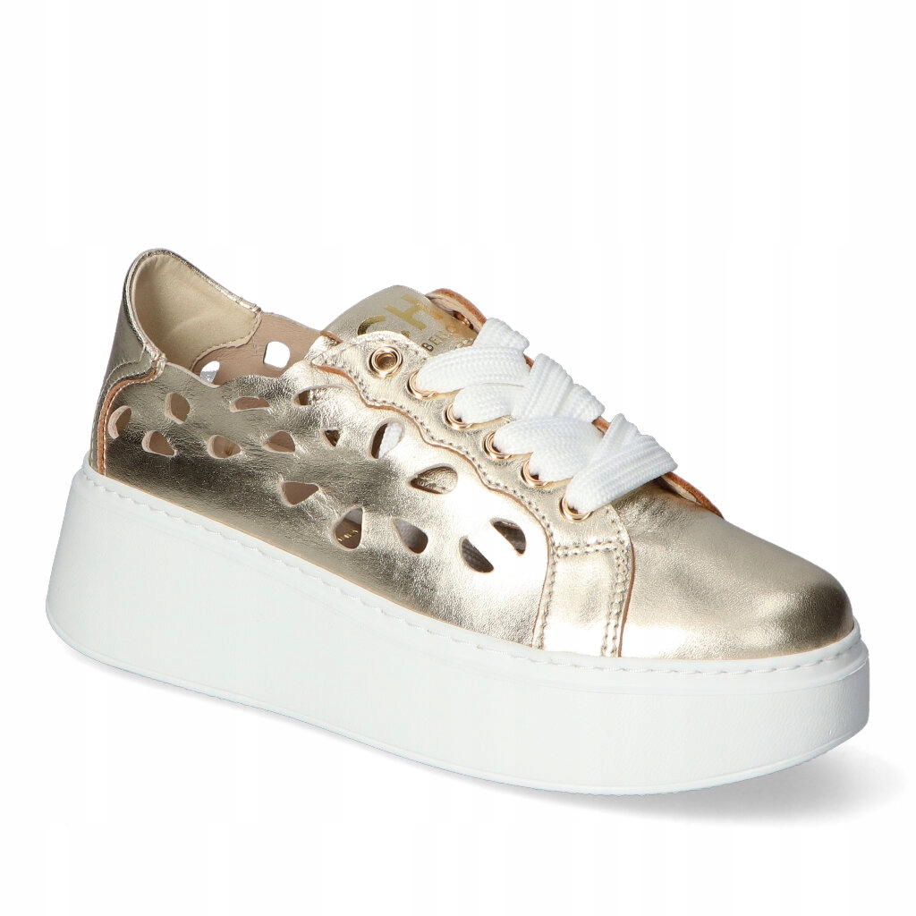 Tenisky Chebello 4326-074 Zlaté lico 40