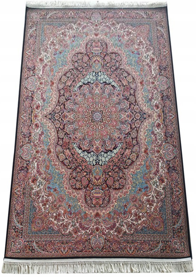 Kusový exclusivný koberec Pers 05 tm. modrý 150x230