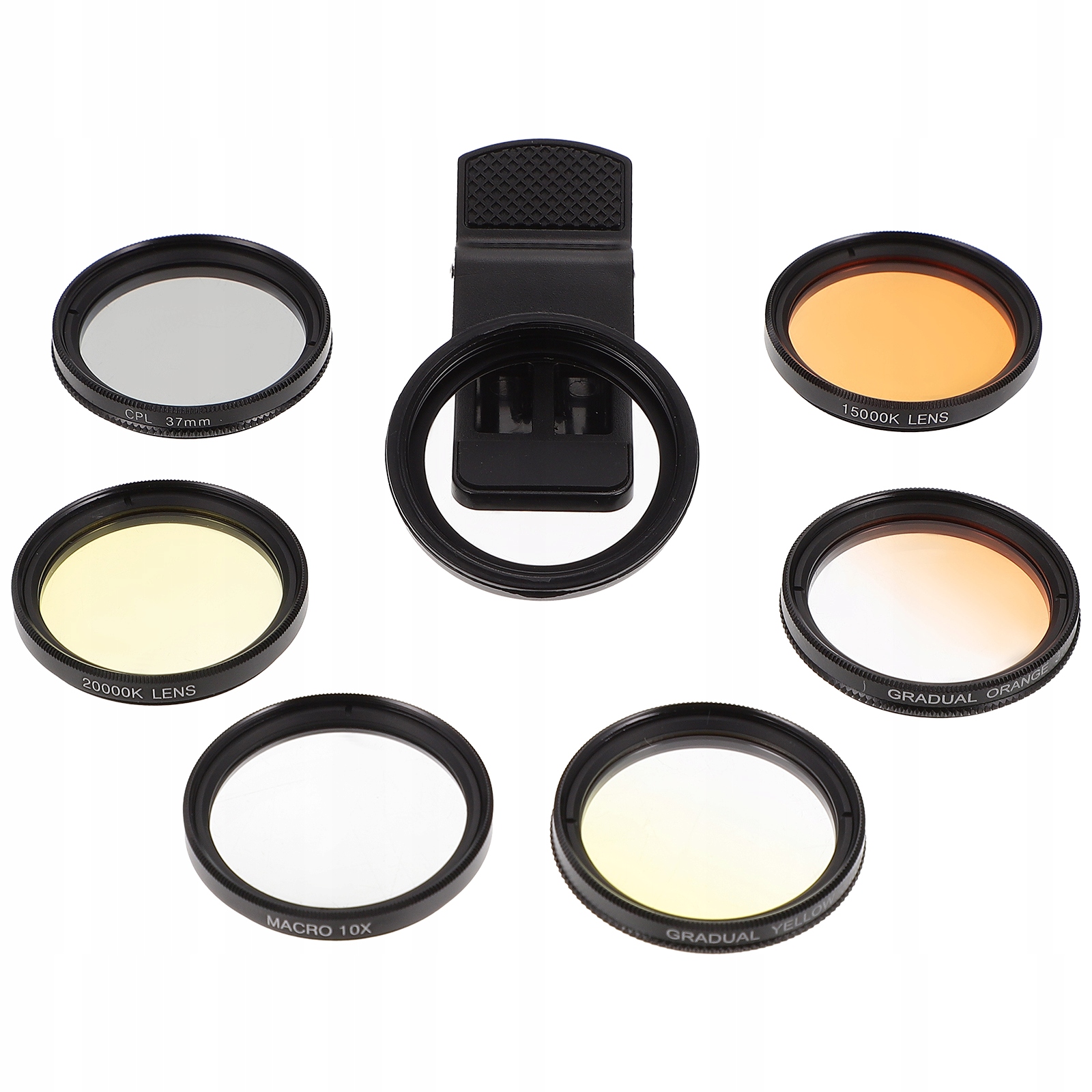 AKCESORIA DO TELEFONÓW FOTO UNIWERSALNY ZEWNĘTRZNY FILTR OBIEKTYWU