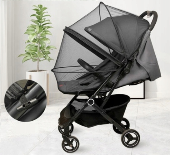 UNIWERSALNA MOSKITIERA DO WÓZKA DLA DZIECI SKŁADANA USZTYWNIANA Marka inna marka