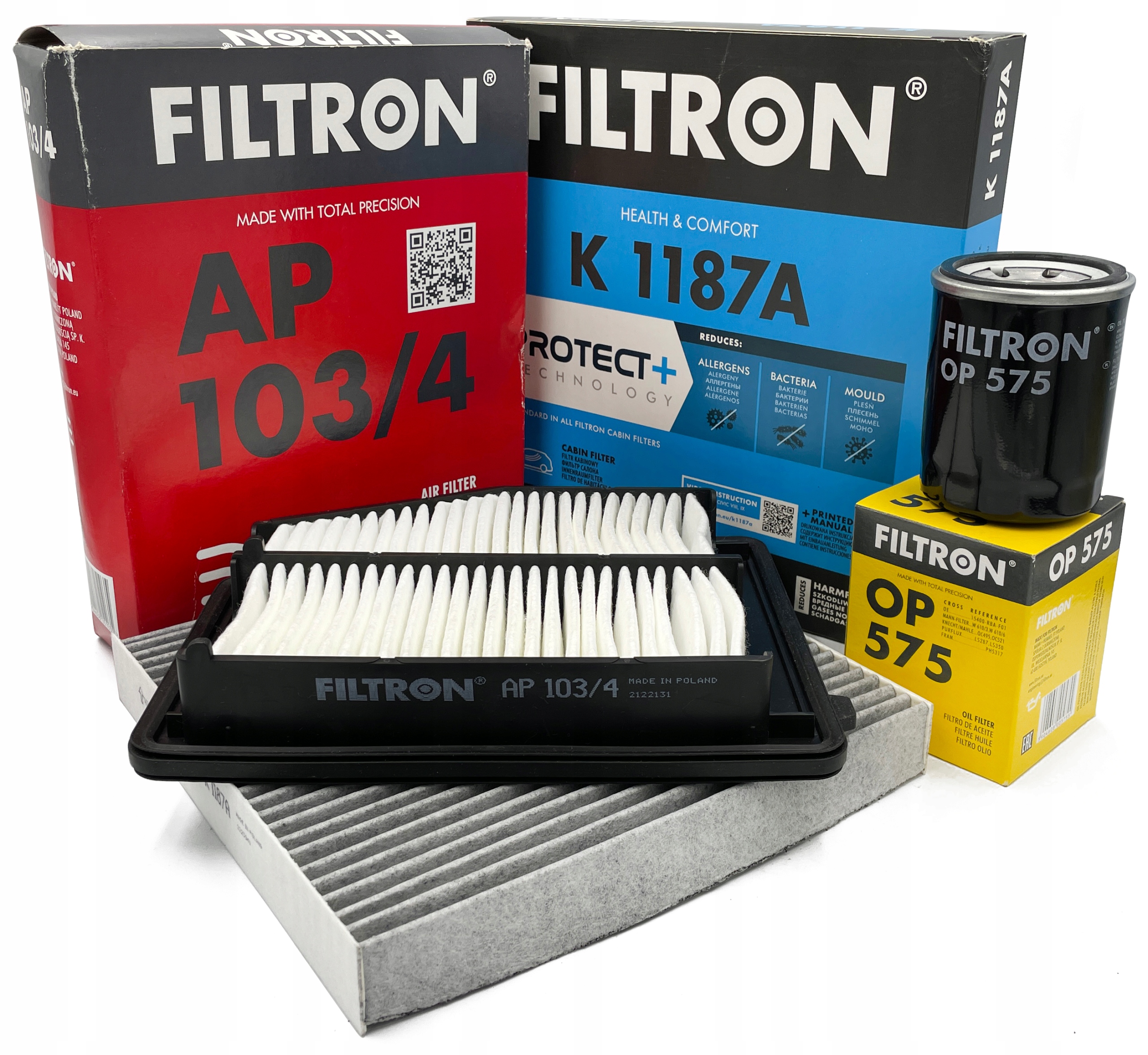 

Filtron Zestaw Filtrów Honda CIVIC IX 1.8 141KM