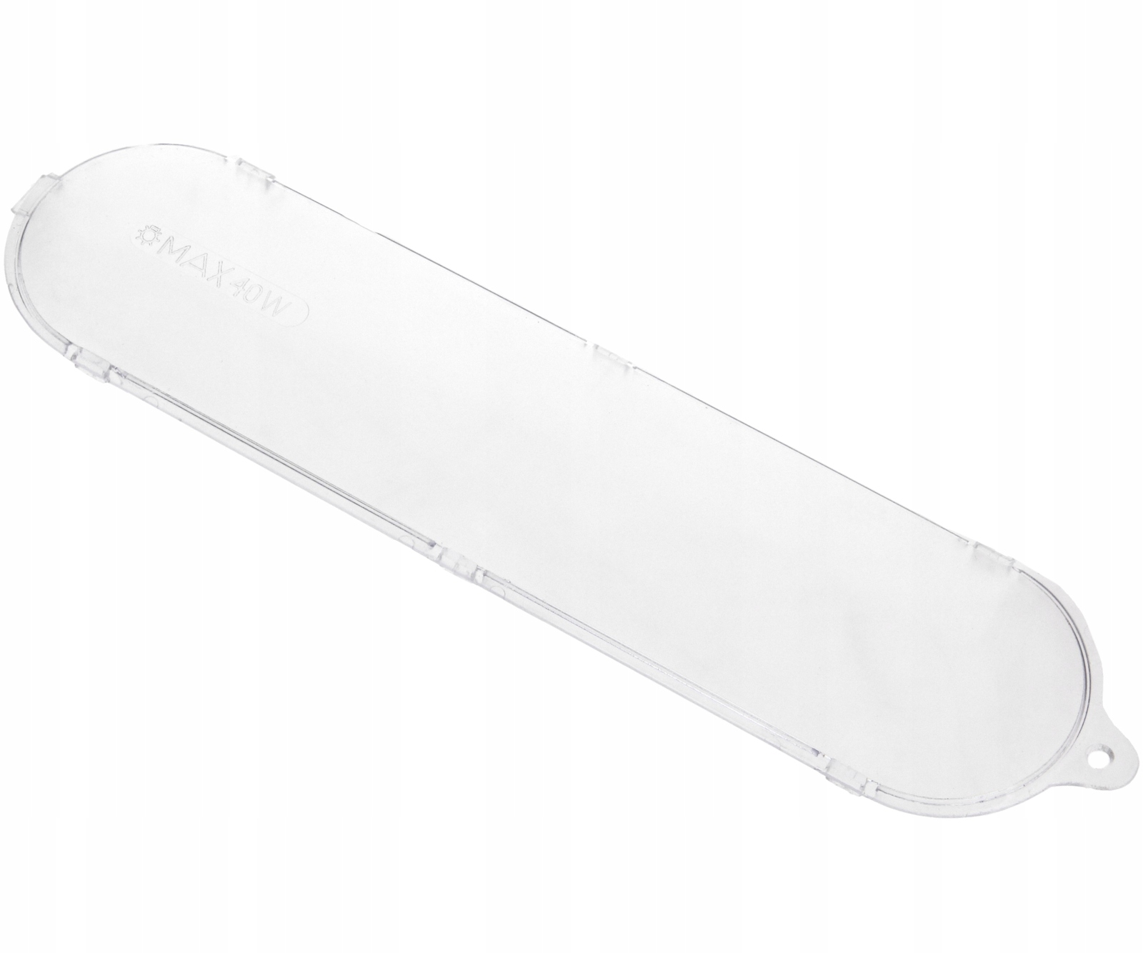 

Klosz osłona 27x7cm żarówki do okapu Amica