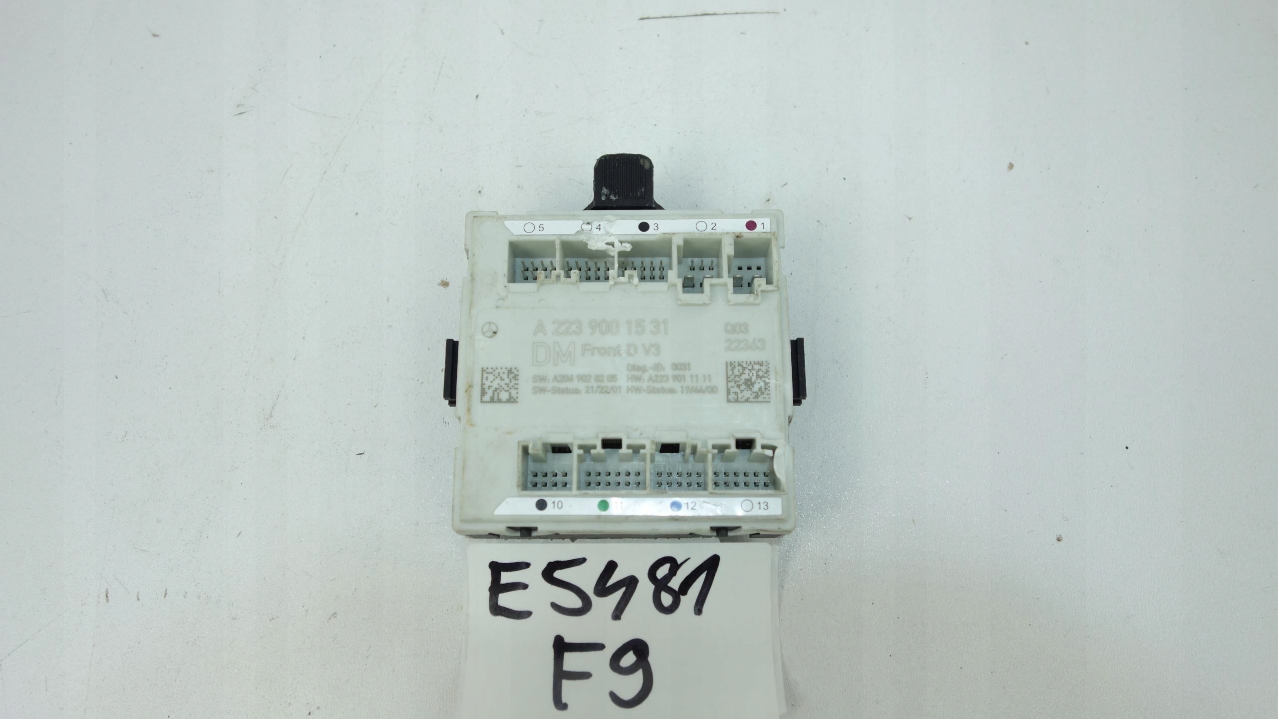 modul Bedienteil MERCEDES S V223 2020- A2239001531