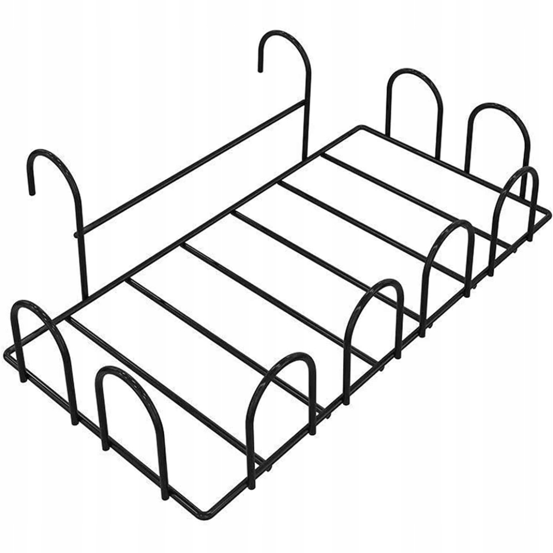 Levně Kovový Věšák Na Boty Do Parapetu, Bezvrtací Domácí Stojan Na Balkon