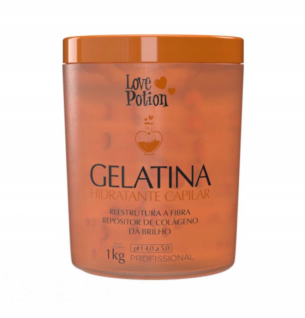 Love Potion Gelatina maska na vlasy 1 l