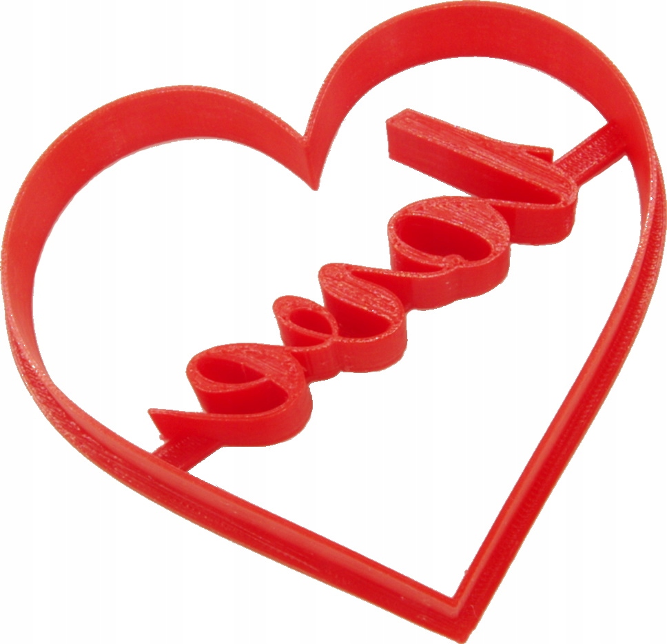 

Foremka wykrawacz do ciastek pierników serce love