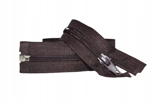Zamek Błyskawiczny Rozdzielczy Żyłkowy 35cm C.brąz