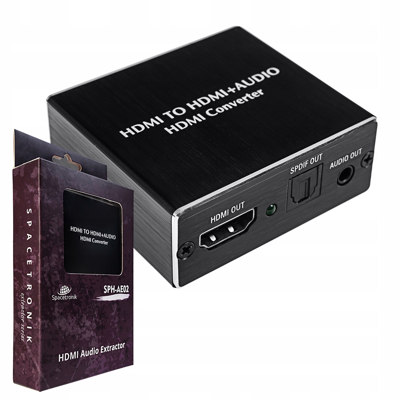 Konwenter Spacetronik HDMI-HDMI + Audio SPDIF