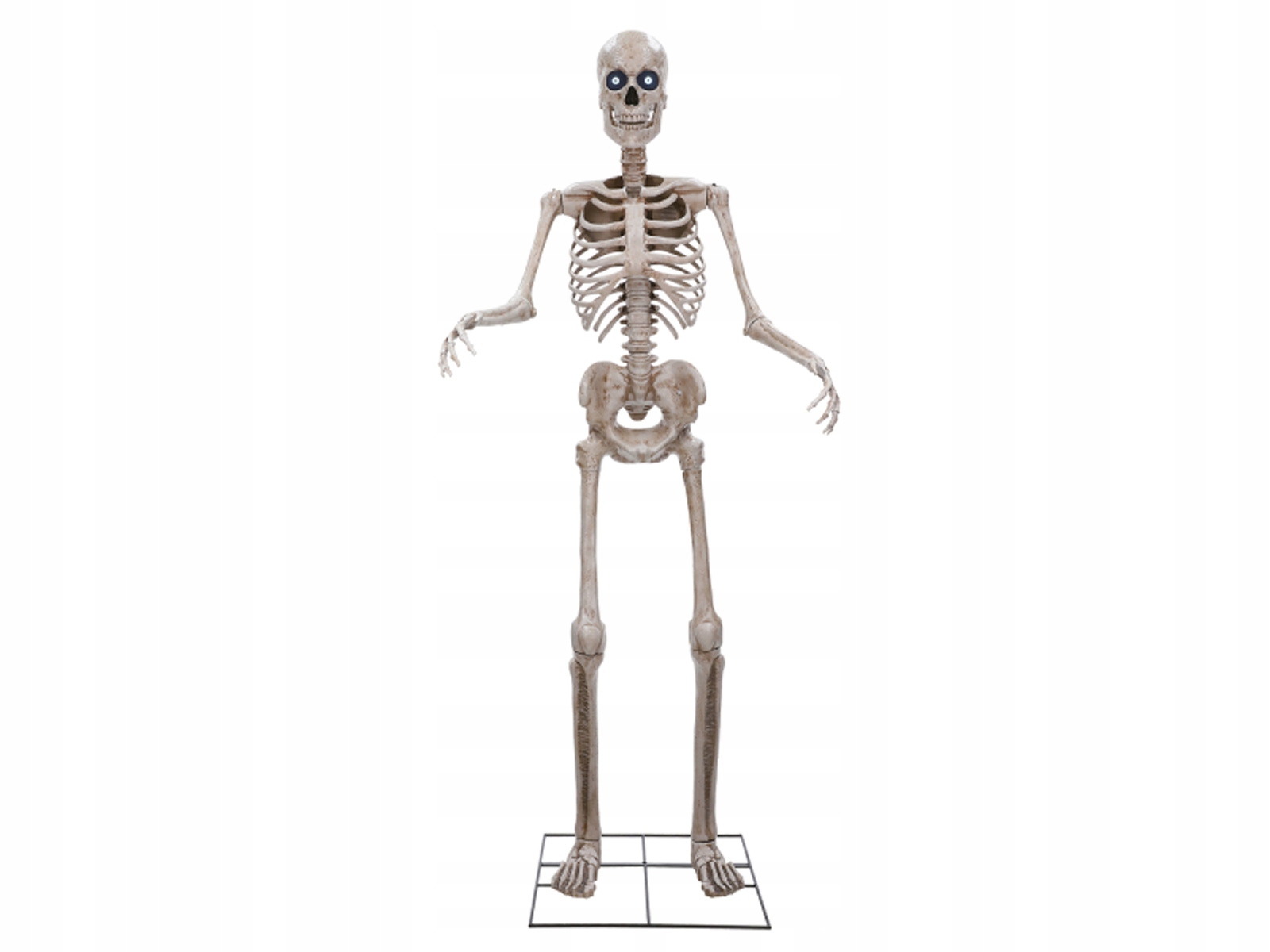 Dekorácia Kostra stojaca 243 cm halloweenská Kostotrup XXL