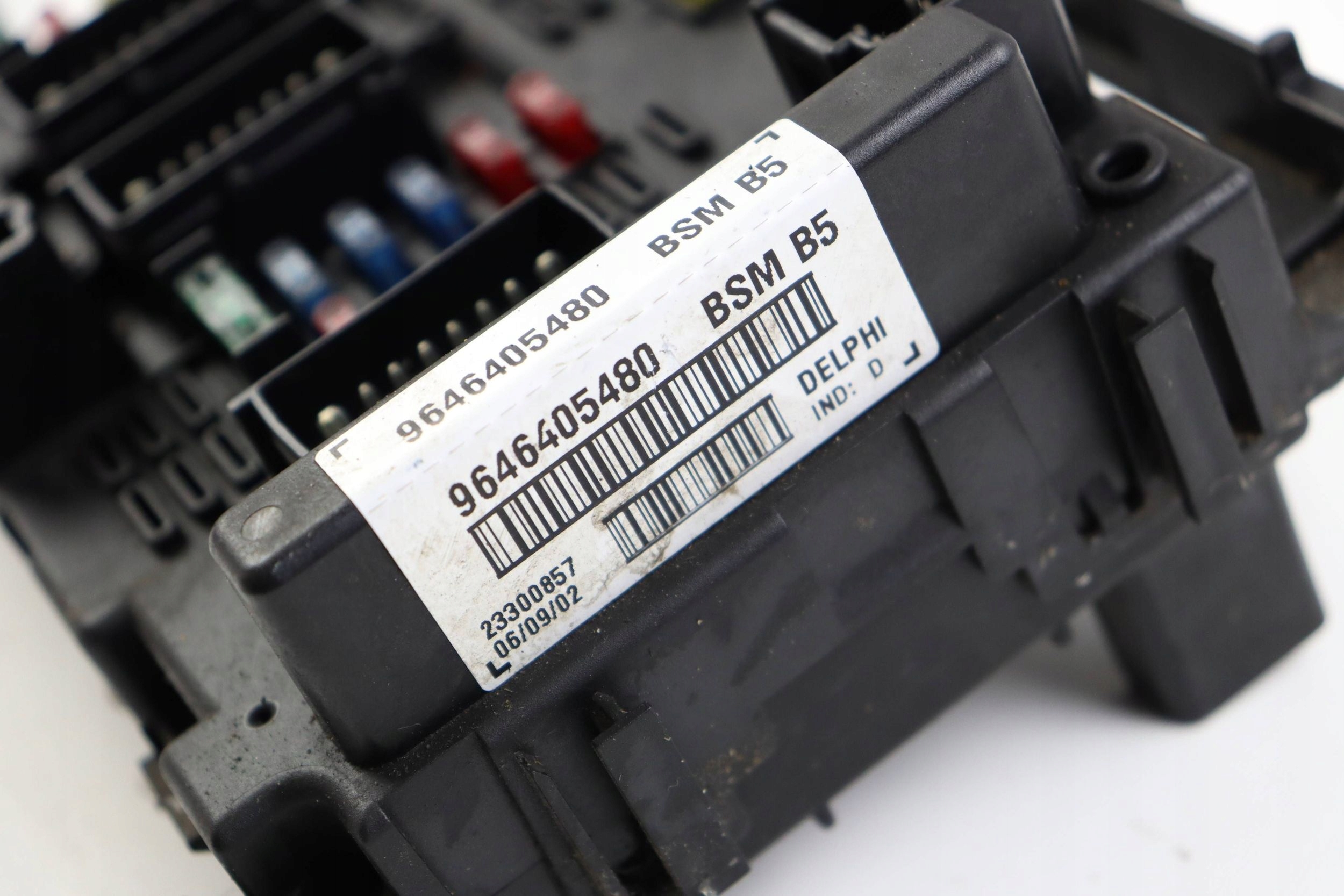 CITROEN PEUGEOT module compartment control unit BSM 9646405480