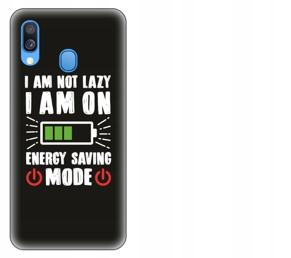 

Etui pokrowiec Samsung Galaxy A40 Im not lazy