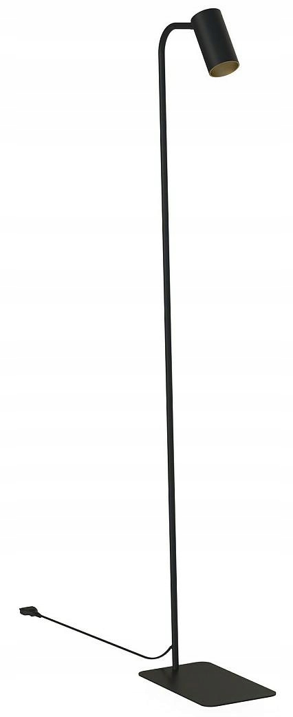 Stojacia lampa do domácnosti Stojacia lampa Mono čierna zlatá 1xGU10 130cm
