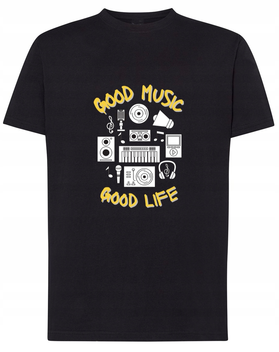 

T-Shirt koszulka Dobra Muzyka Dobre Życie r.XXL