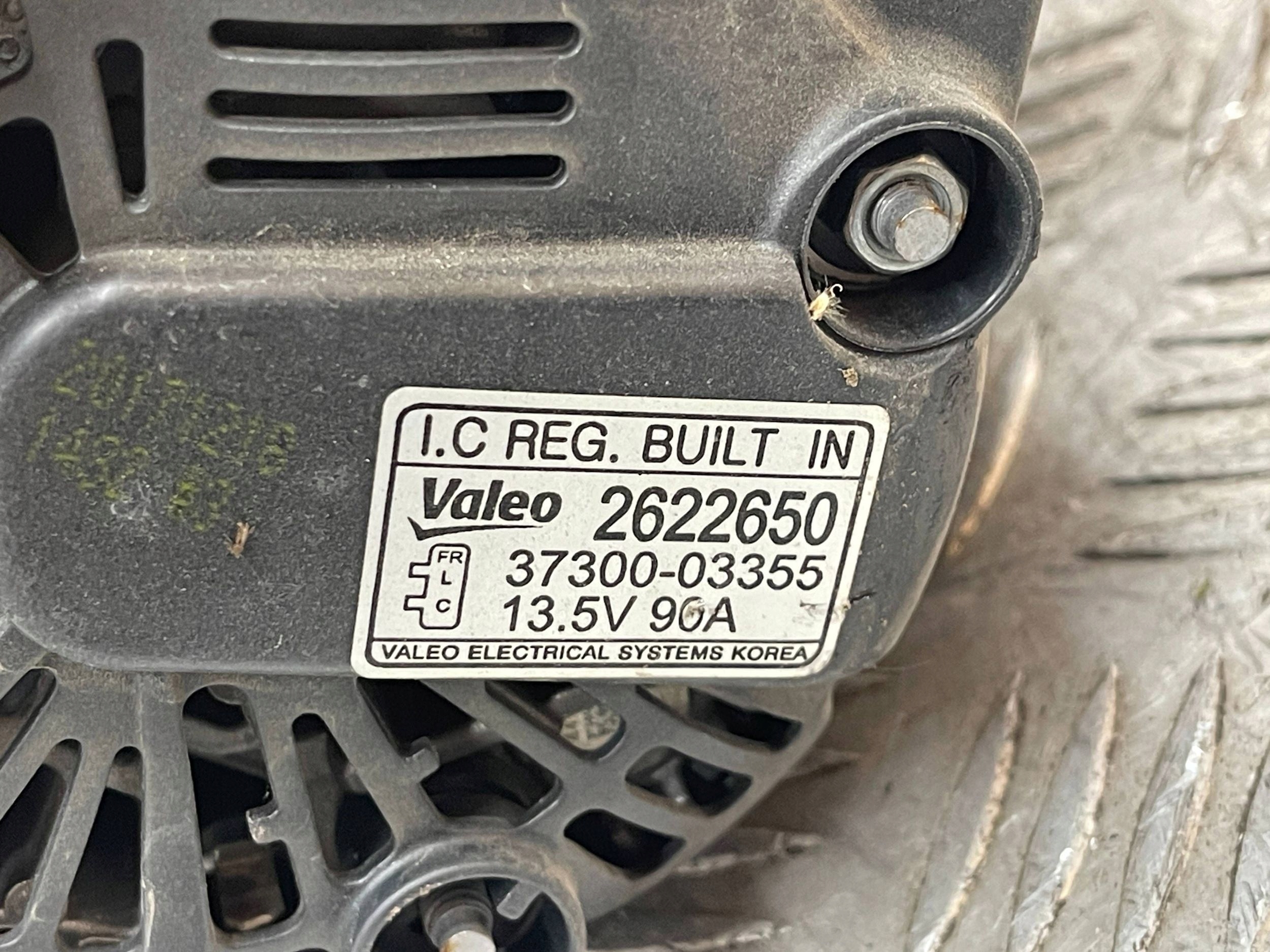 ALTERNATOR HYUNDAI I20 2 II 14- 1.2 37300-03355