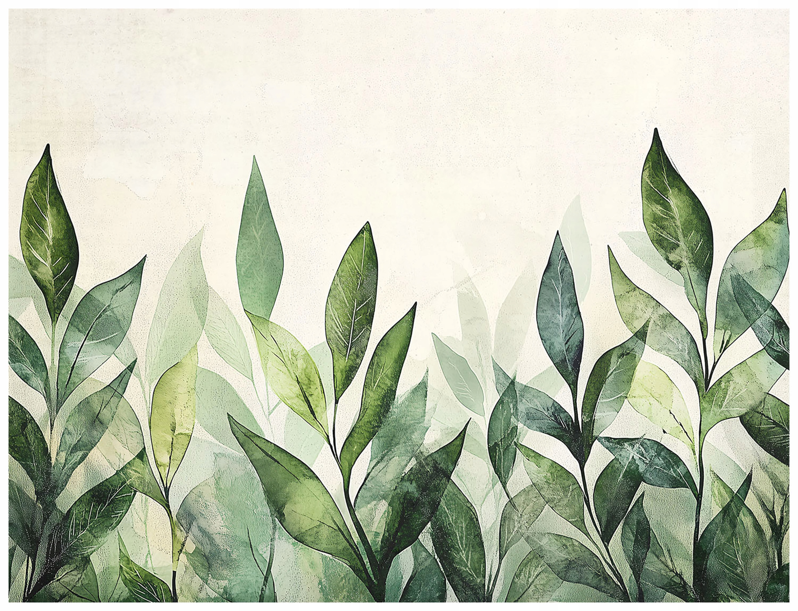 Tapeta Zelené Listy Príroda Rastliny Fototapeta Na Flizeline 300x210