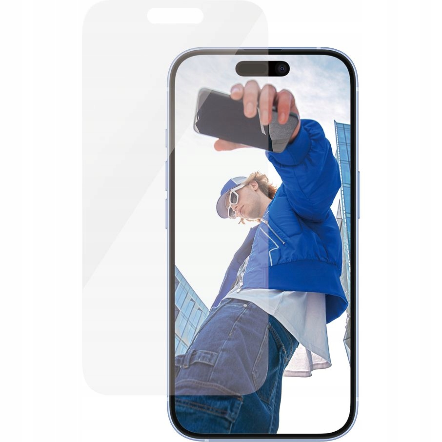 Silné tvrzené sklo pro iPhone 16/15 na displej s aplikátorem PanzerGlass