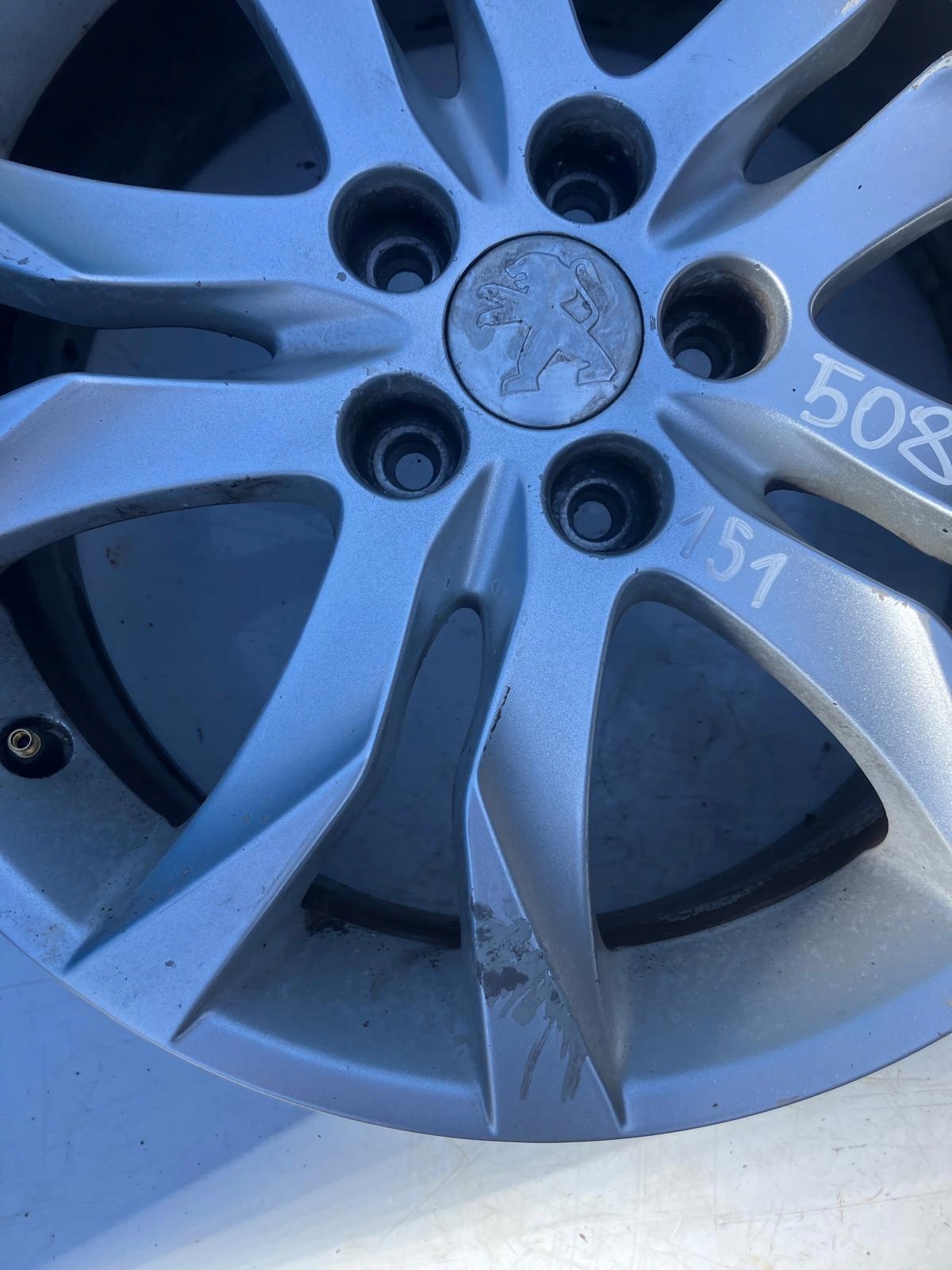 disk PEUGEOT 508 #151 9671401480 17 CALI