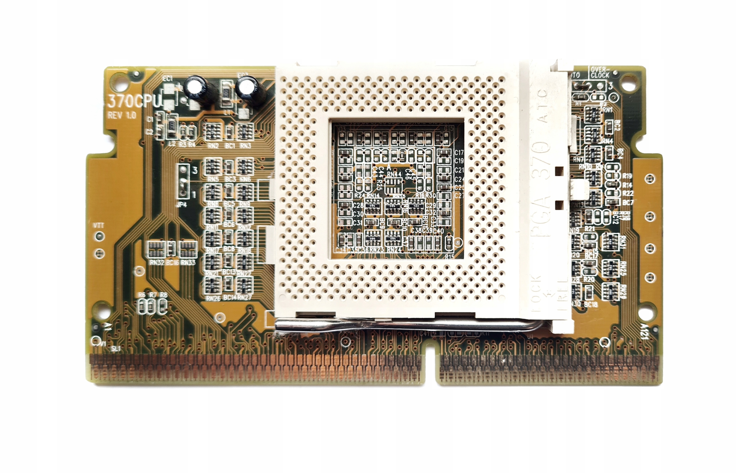 PGA370 S370 TO SLOT1 CPU ADAPTER 370CPU Rev 1.0