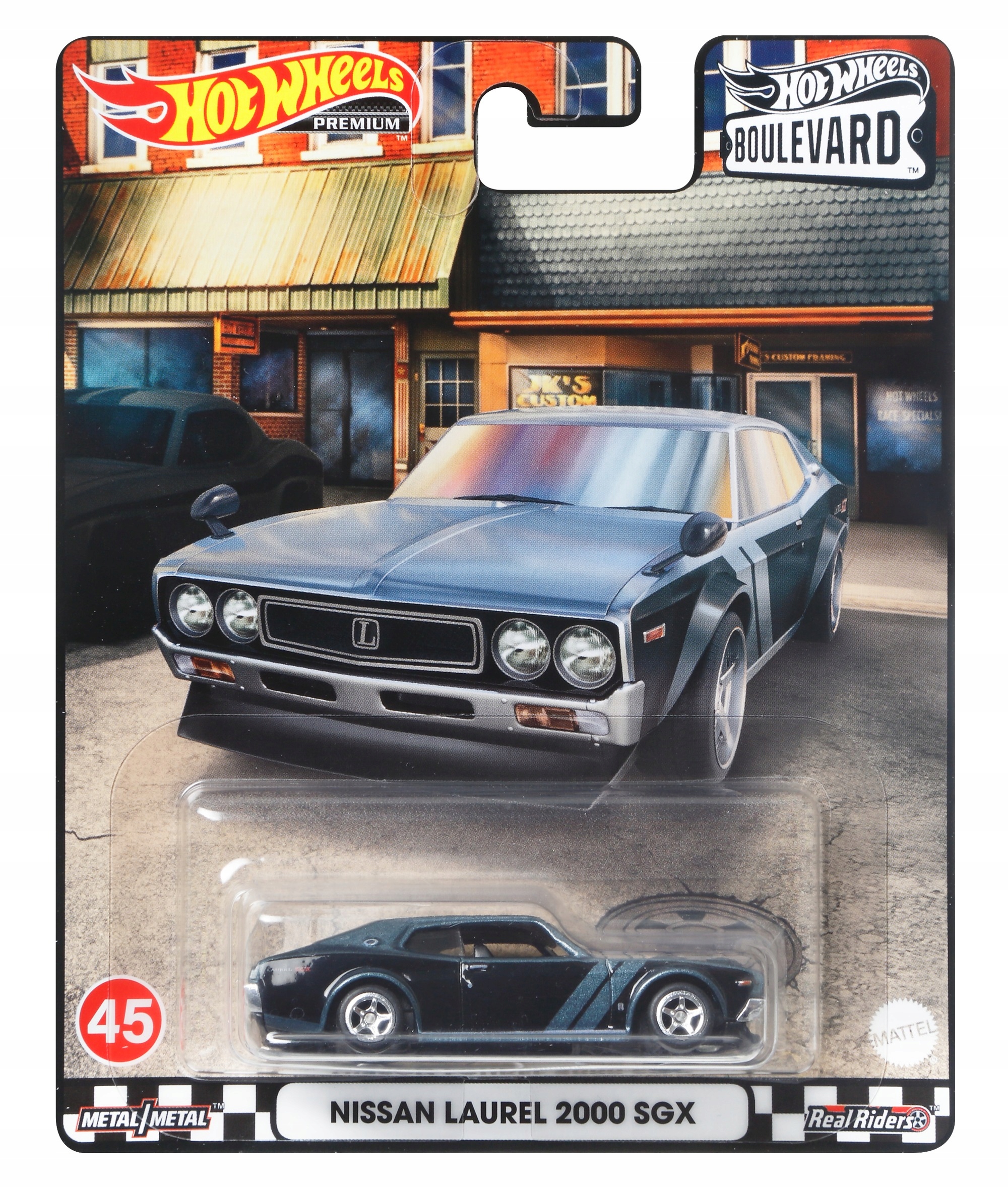 

Hot Wheels Premium Boulevard Nissan Laurel 2000 Sg