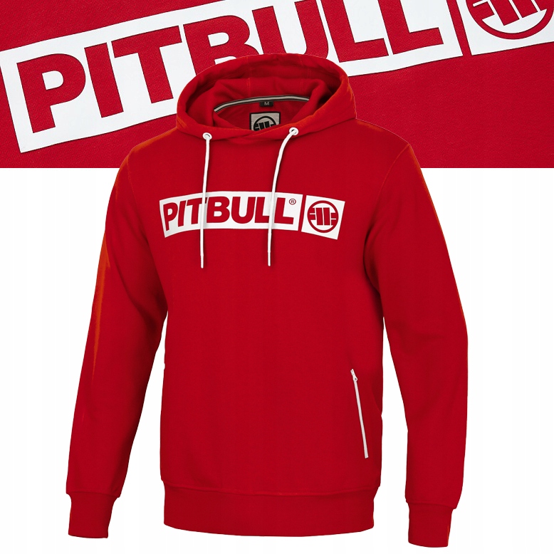 

Męska Bluza Pitbull z kapturem Bawełniana Hilltop