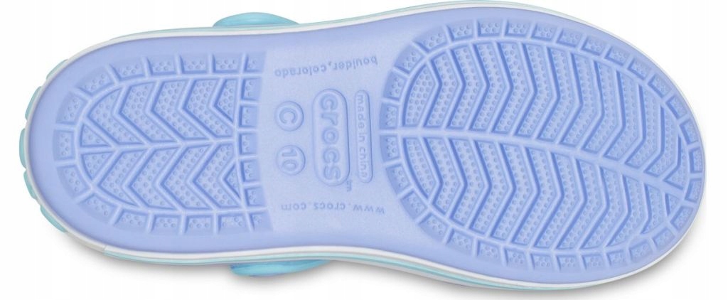SANDAŁY DZIECIĘCE CROCS SANDAŁKI KLAPKI R.25-26 Materiał inny materiał