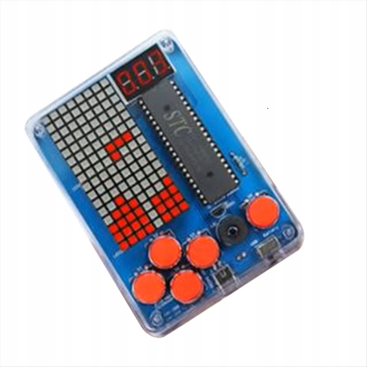 Gra Snake Tetris Racing Samolot + obudowa do lutowania DIY kit
